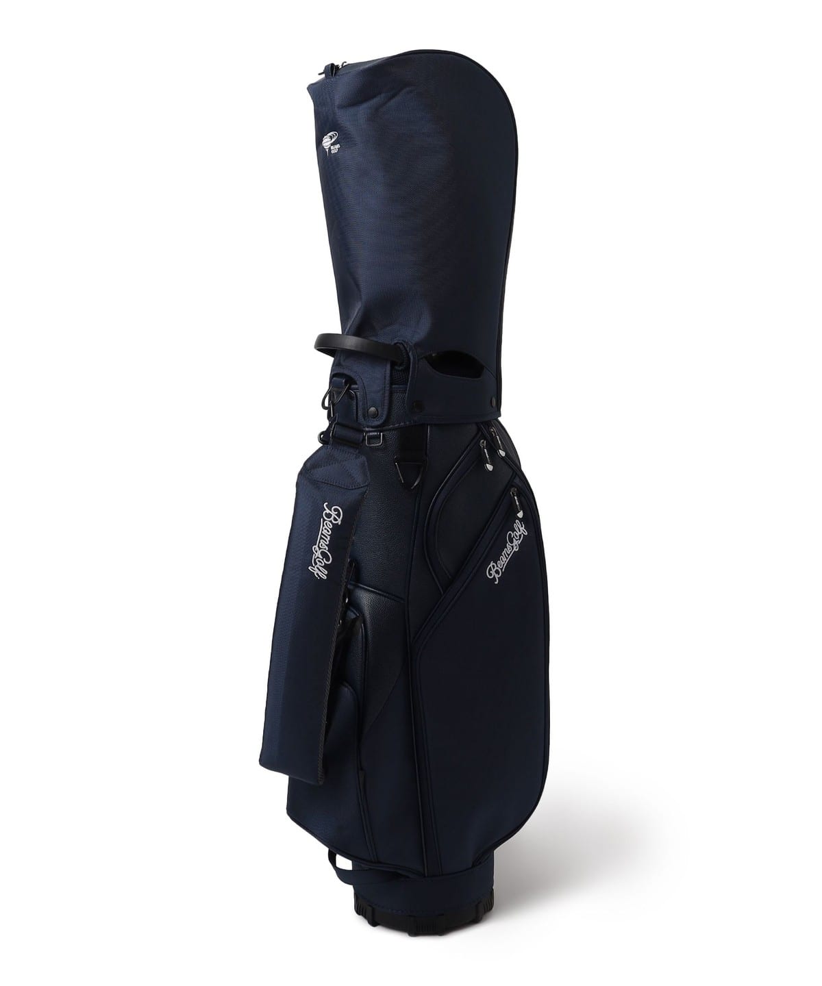 BEAMS GOLF（ビームス ゴルフ）スクリプトロゴ ネイビー キャディ