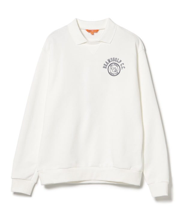 BEAMS GOLF（ビームス ゴルフ）ORANGE LABEL / 襟付き 裏毛 プル