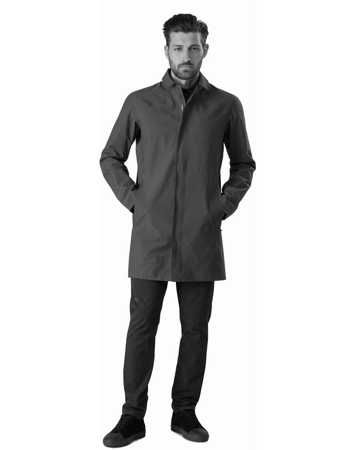 Arc'teryx Keppel Trench Coat Black Ii | Barrabes