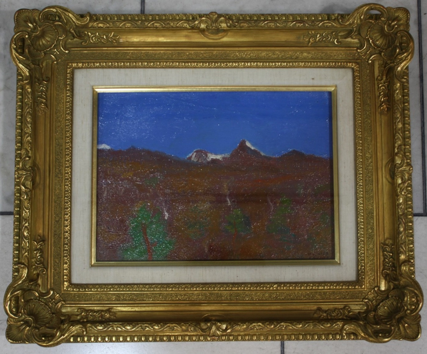 田村一男 山 油彩画入荷 】2022年12月6日 - 【 斎藤清作品常設店