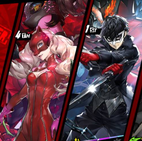 ジョーカー(雨宮蓮)+パンサー（高巻杏） 初心者ガチャ未使用