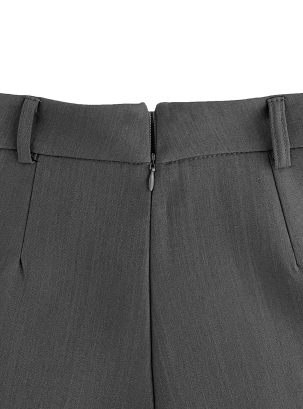 ベルト付きラウンドヘムカーゴキュロットスカート[ac2267