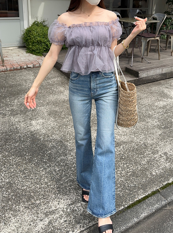 2Wayシアーペプラムブラウス[ac2281] | レディースファッション通販の