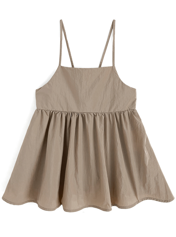 タフタバックレースアップペプラムトップス[ai57] | レディース