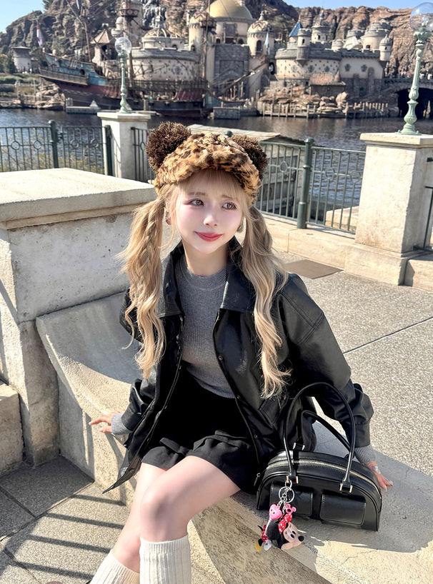 ビッグポケットレザージャケット[kd96] | レディースファッション通販