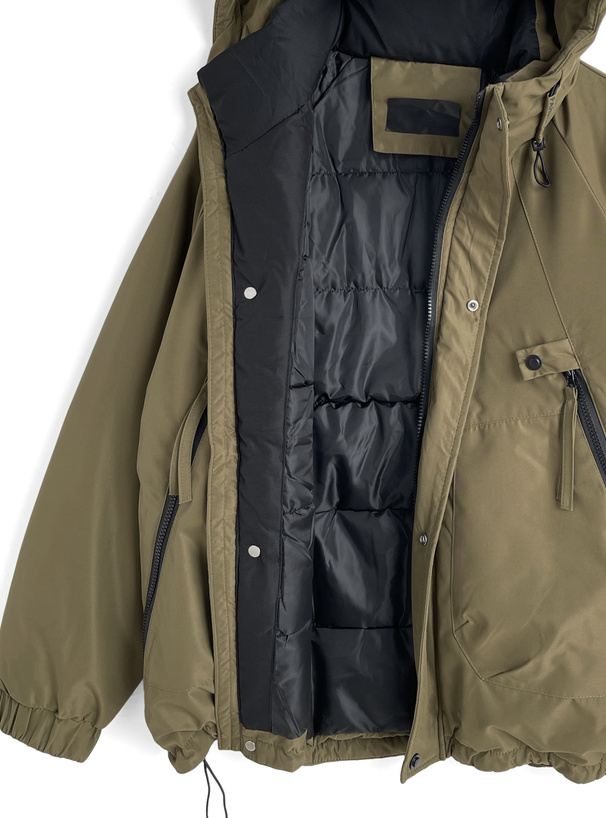 フード付きミリタリージャケット[pu74] | レディースファッション通販