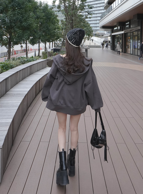 厚底3段ソールレースアップブーツ[zr1278] | レディースファッション