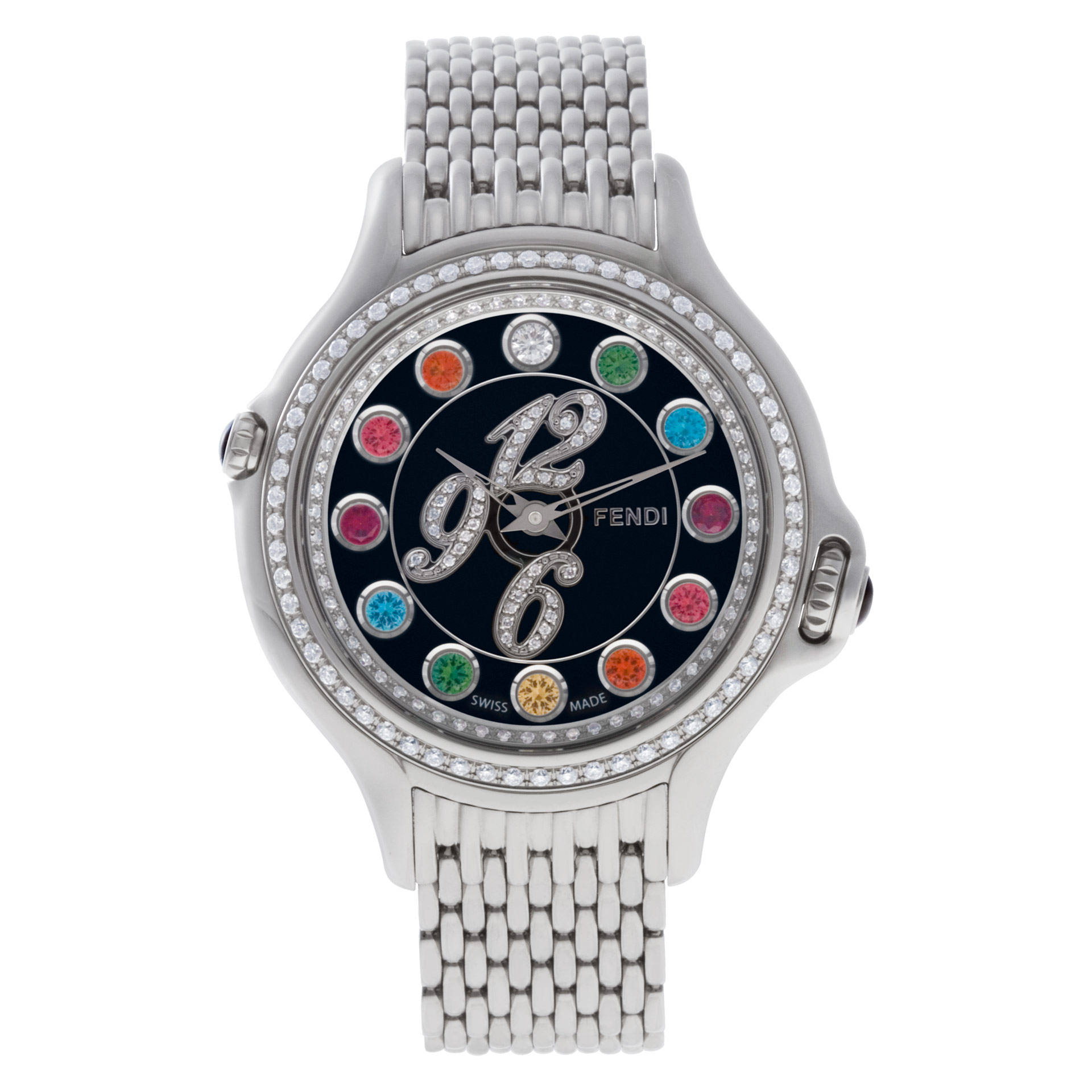 Fendi Crazy Carats F105024000B3T02 Stainless W520615 | Gray & Sons