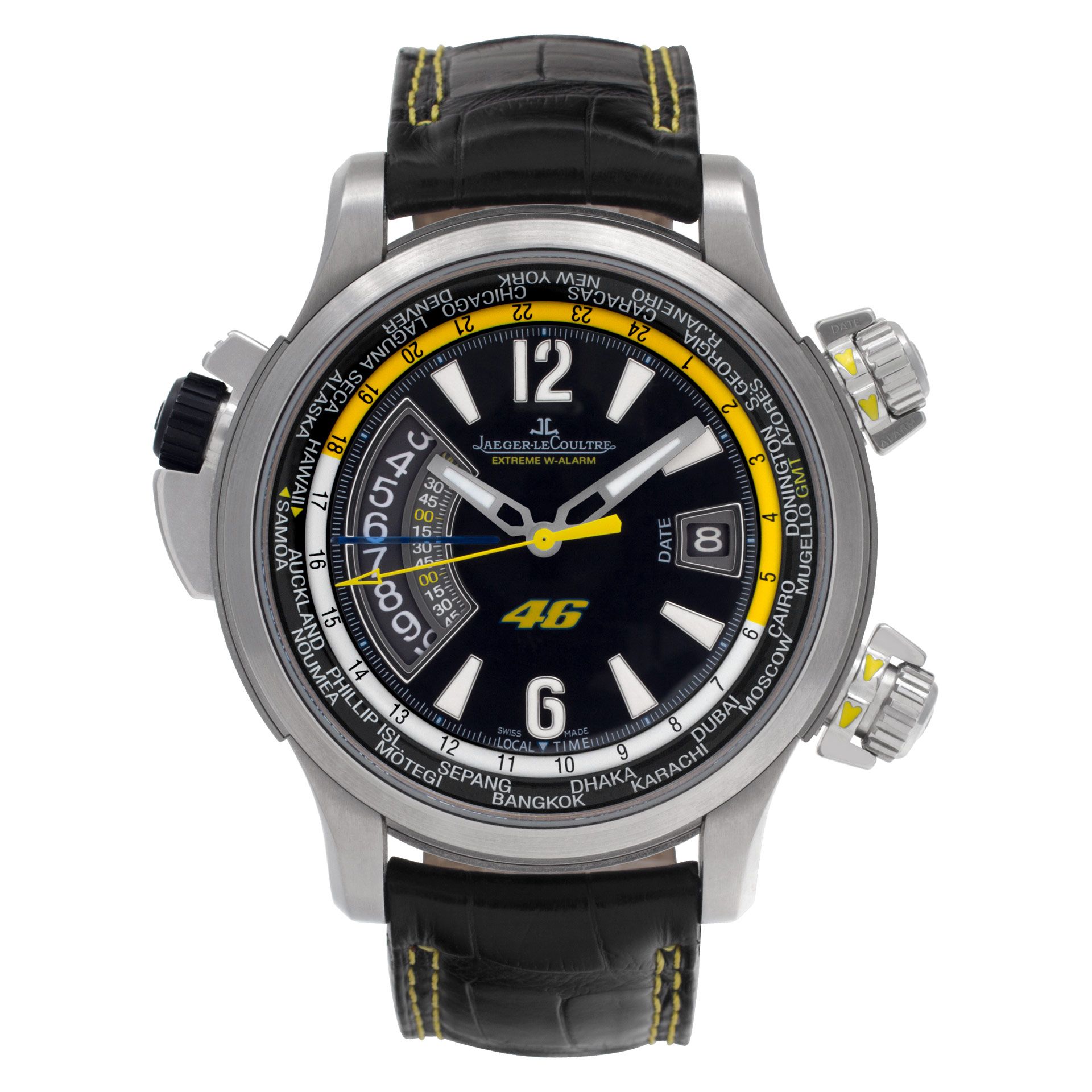 Used Jaeger LeCoultre Valentino Rossi Q177T47V Titanium |