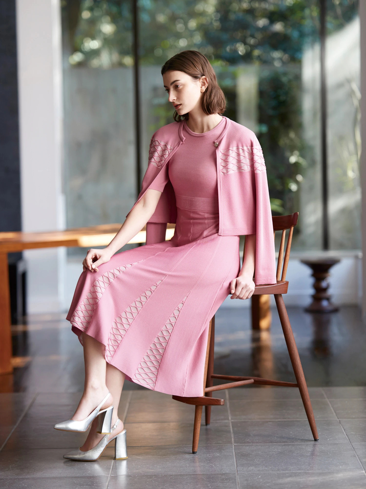 セレネ ショート ニット カーディガン ｜ MORABITO SPELL（モラビト