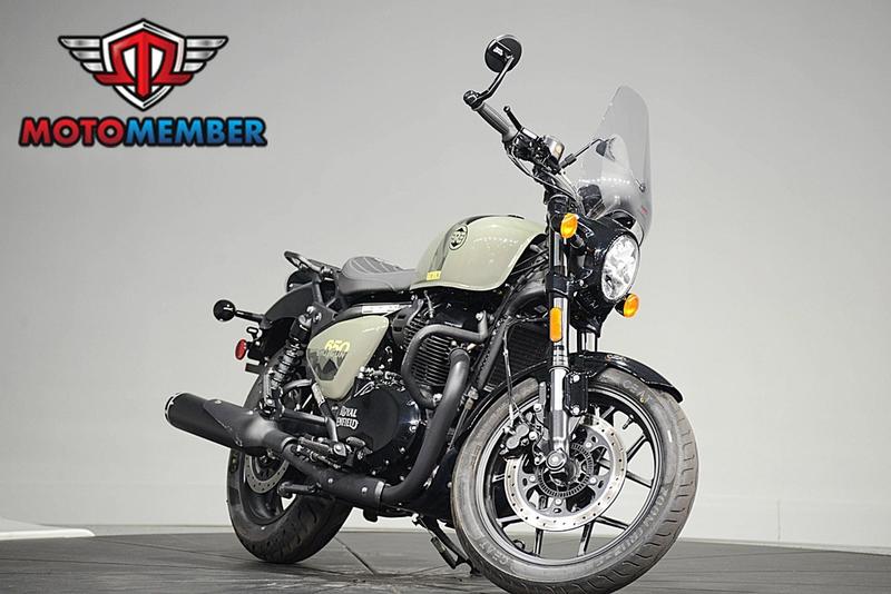 2024 Royal Enfield Shotgun 650 Drill Green | MotoMember