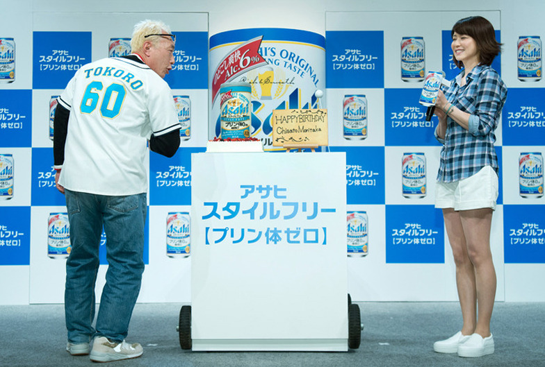 所さん、森高さんが登場 「アサヒスタイルフリー プリン体ゼロ 商品