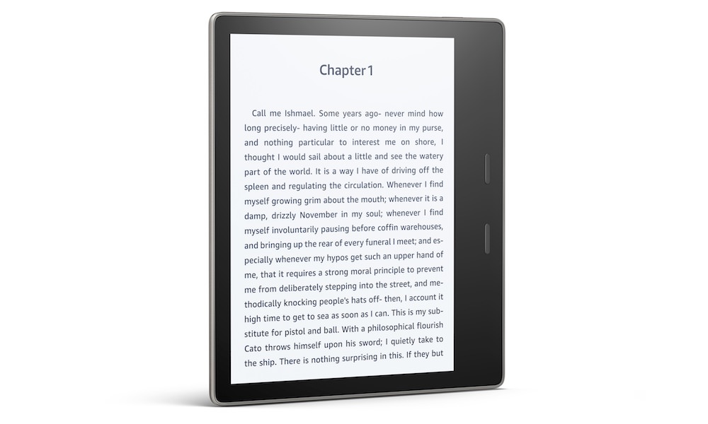 Amazon Kindle Oasis is Waterproof (9th gen, 2017) - ecoustics.com