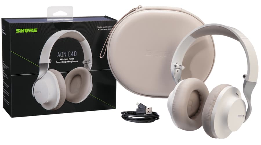 CES 2022: Shure AONIC 40 Wireless Noise Cancelling Headphones