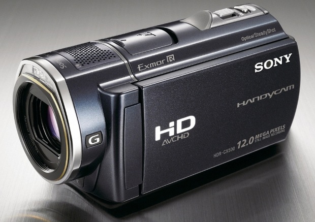 Sony HDR-CX500V and HDR-CX520V Handycam Camcorders - ecoustics.com