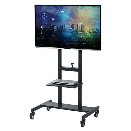 テレビスタンド｜キャスター・ハイタイプ・高さ調整・角度調整・65/75