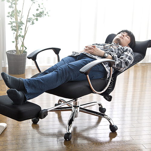 在庫処分SALE】リクライニングチェア（オットマン付・フットレスト