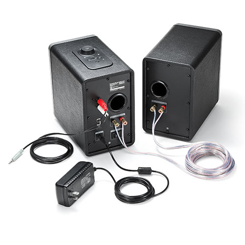 Bluetoothスピーカー（高音質・重低音・電源内蔵・2ch・AAC/apt-X