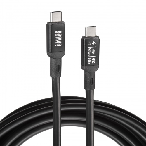 USB Type-Cケーブル（DP Altモード対応・USB PD75W対応・4K/60HZ・映像