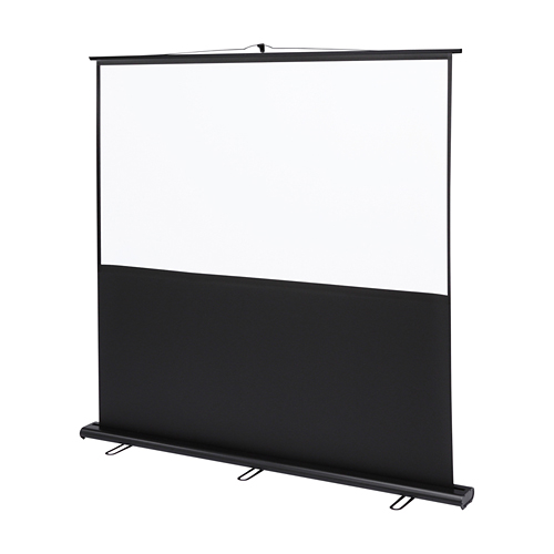 プロジェクタースクリーン （70インチ・ワイド・自立式・床置き・大型