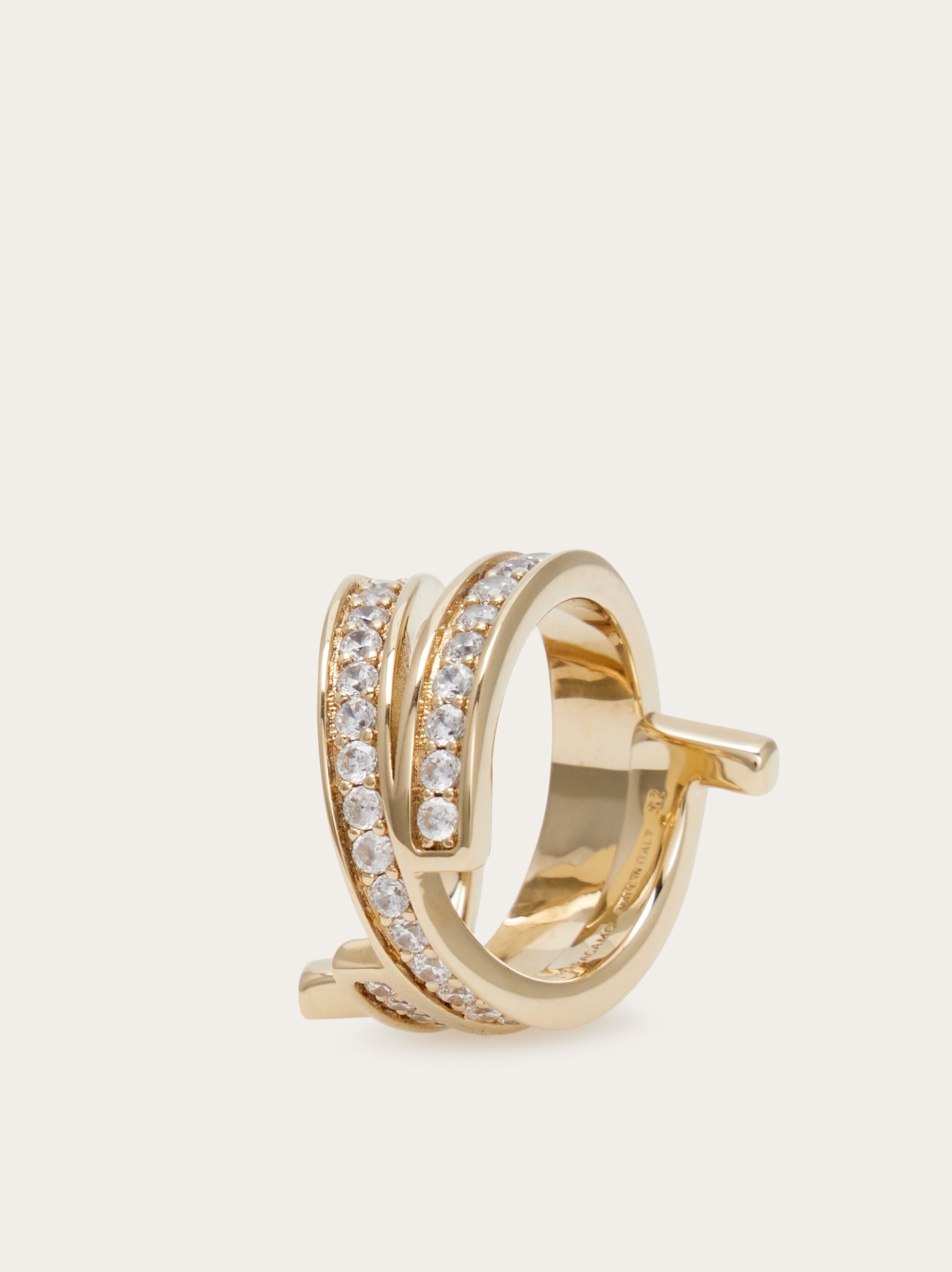 ガンチーニ クリスタルリング(サイズ50) - ギフト | Ferragamo