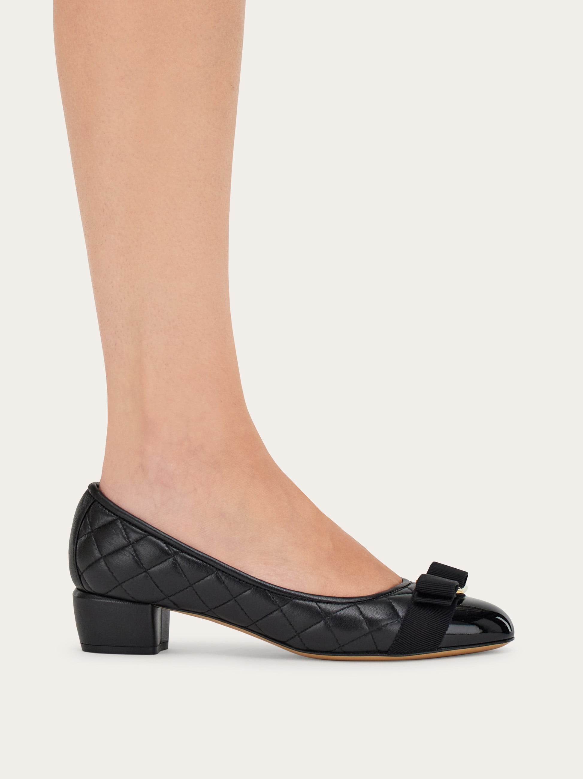 Quilted Vara pump - Women | Ferragamo