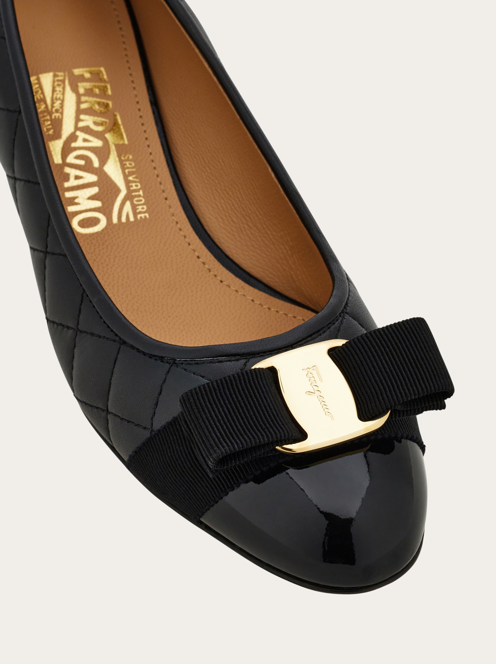 Quilted Vara pump - Women | Ferragamo