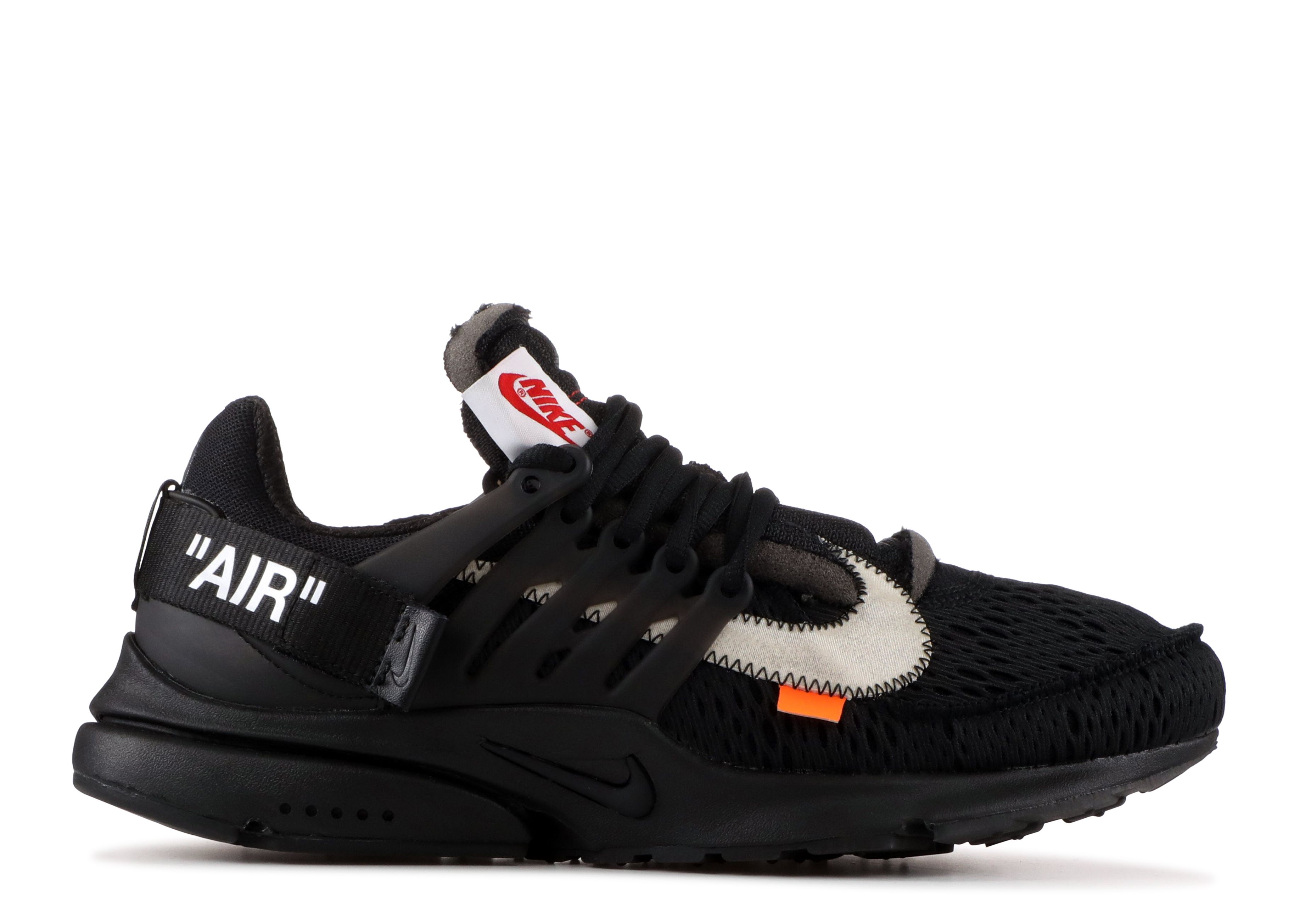 Off White X Air Presto 'Black' - Nike - AA3830 002 - black/white