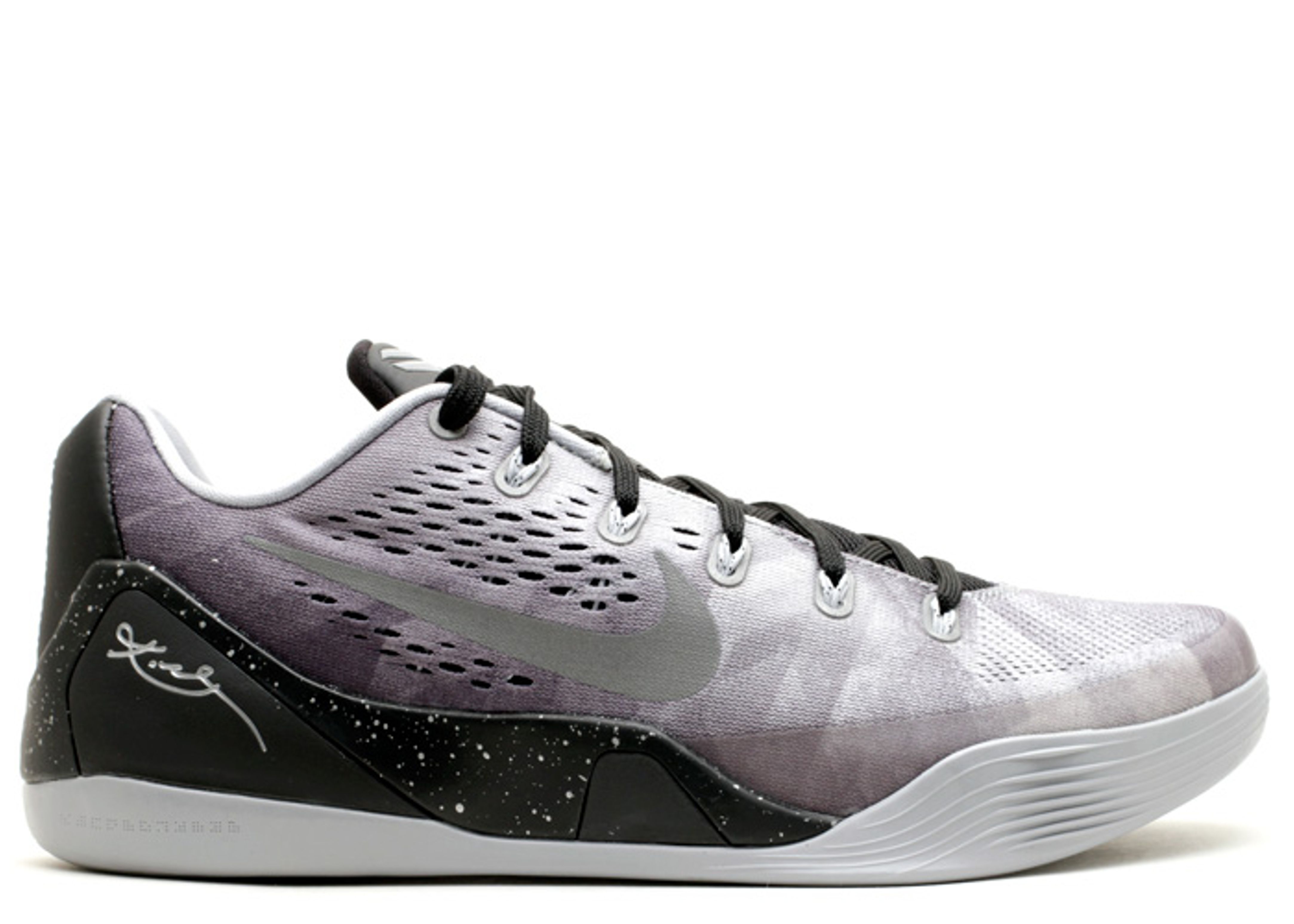 Kobe 9 EM Premium 'Metallic Silver' - Nike - 652908 001 - black