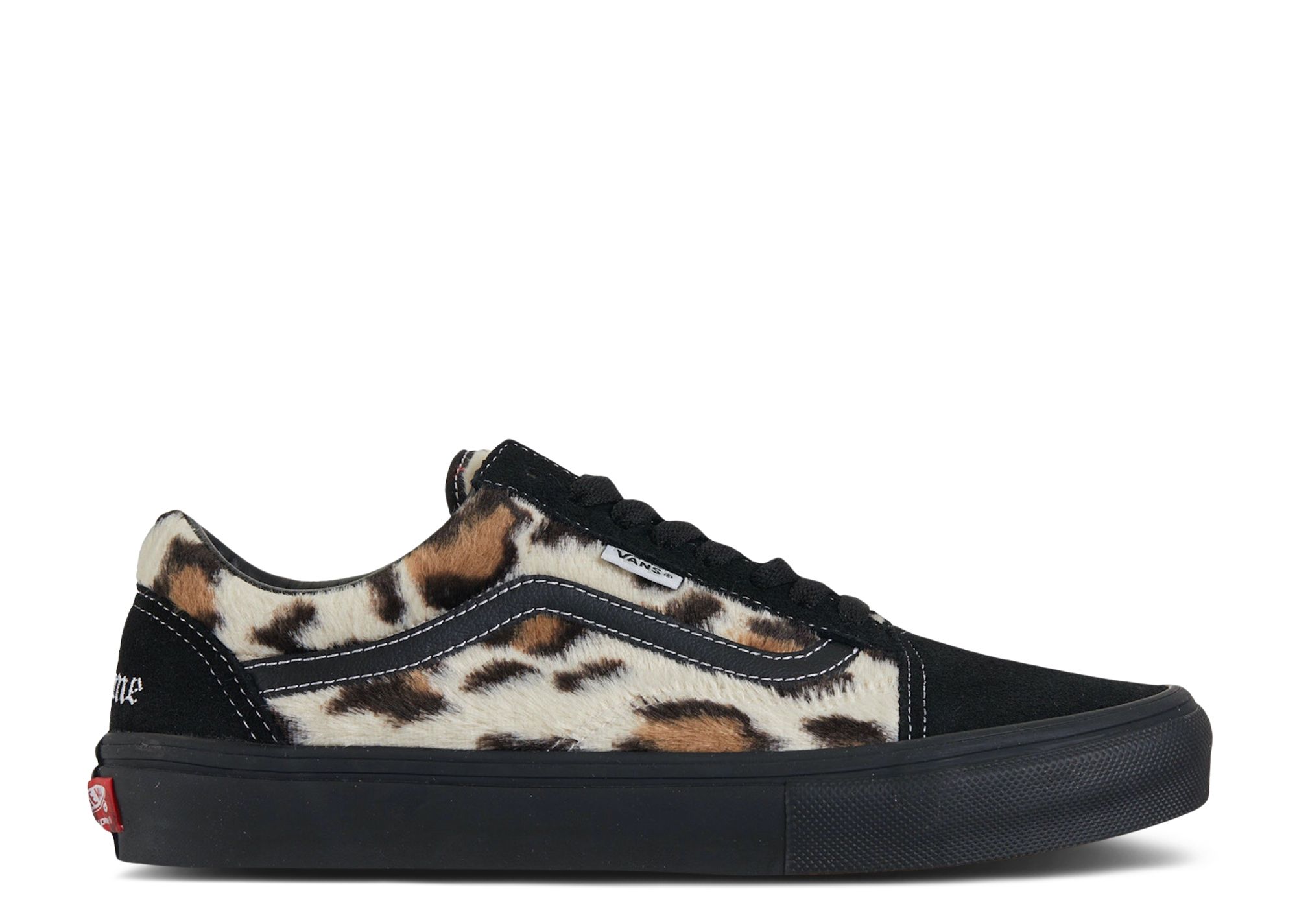 Supreme X Skate Old Skool 'Leopard Pack Black' - Vans