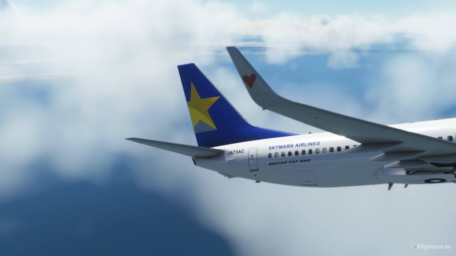 B737-800 | Skymark Airlines | JA73AA,JA73AC,JA73NJ | 4K のために