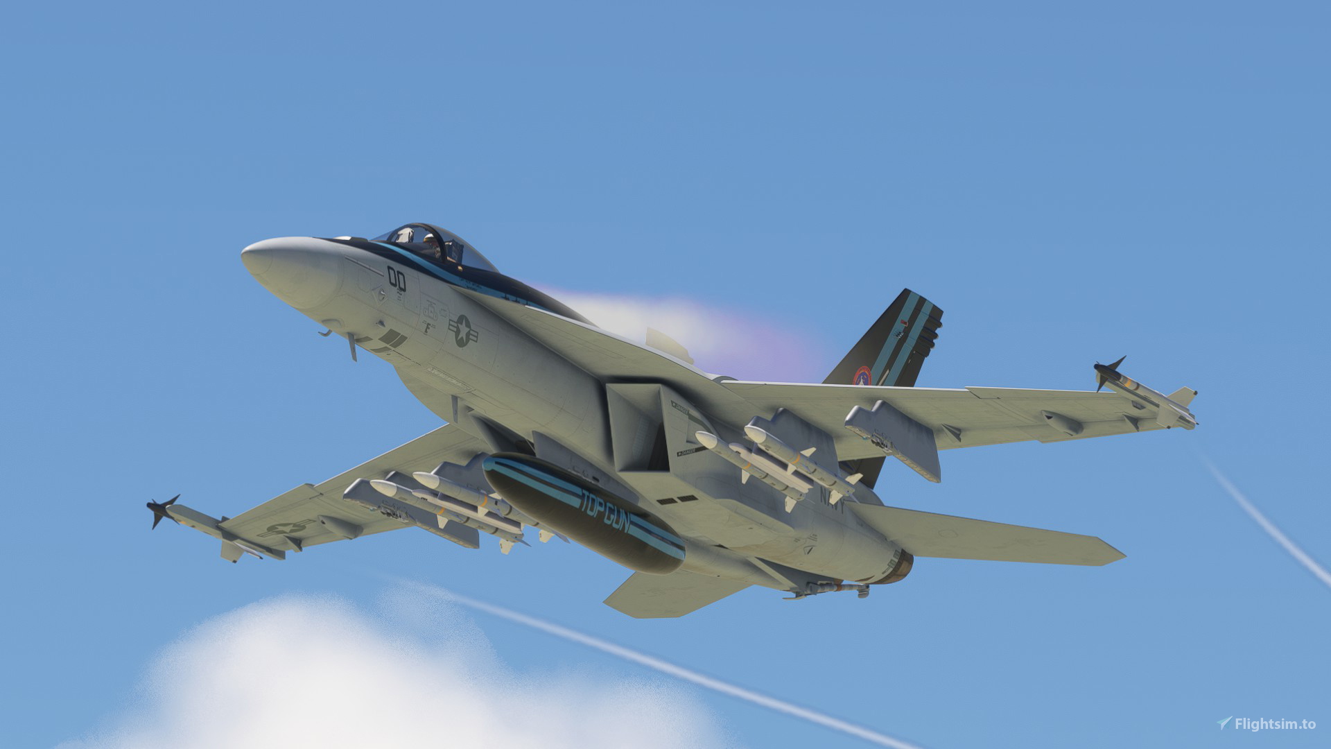 F/A-18E Top Gun: Maverick (Super Warrior) のために Microsoft