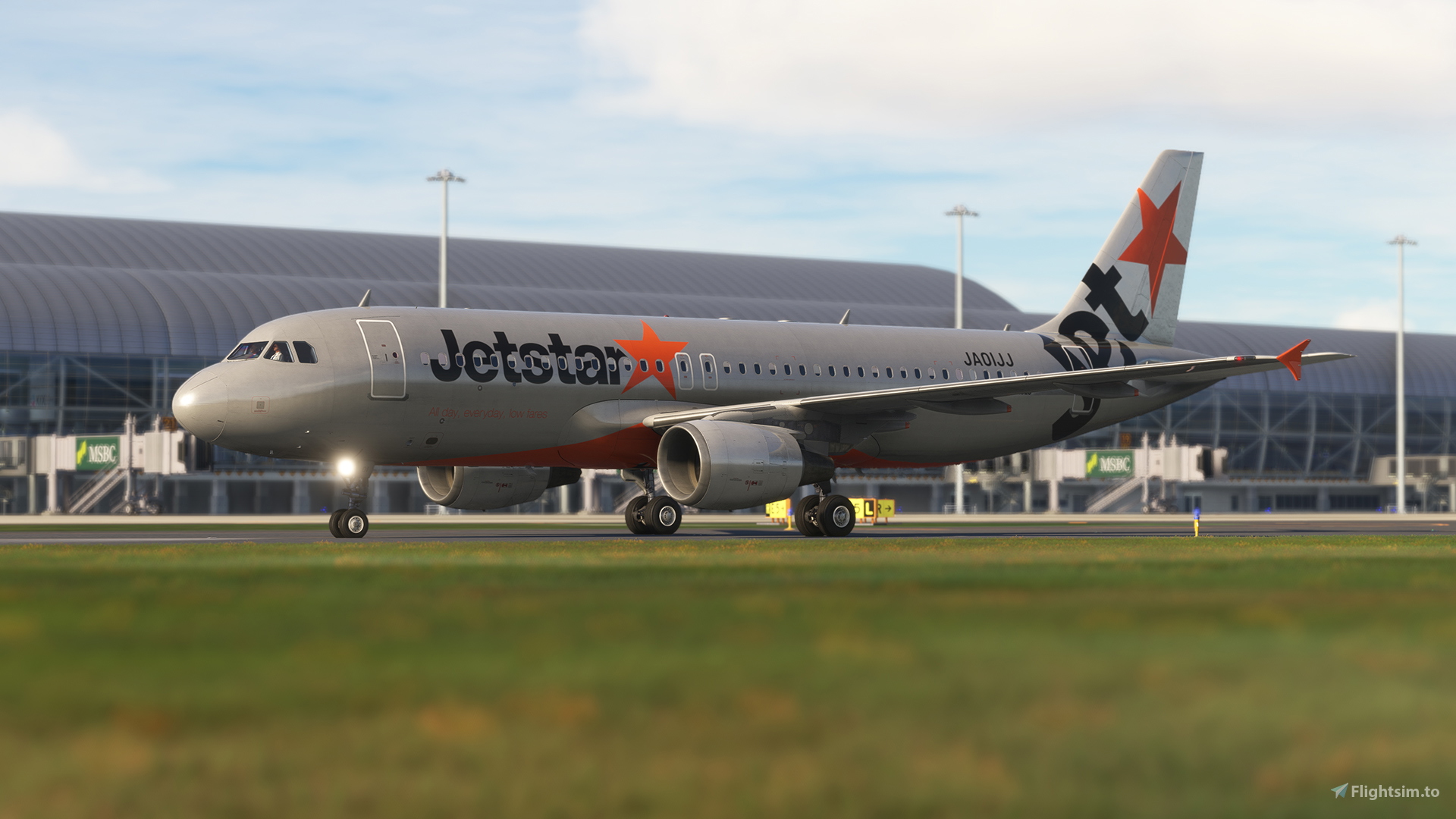 Fenix A320 IAE Jetstar Japan 8K & 4K with Sharklets & Wingtip