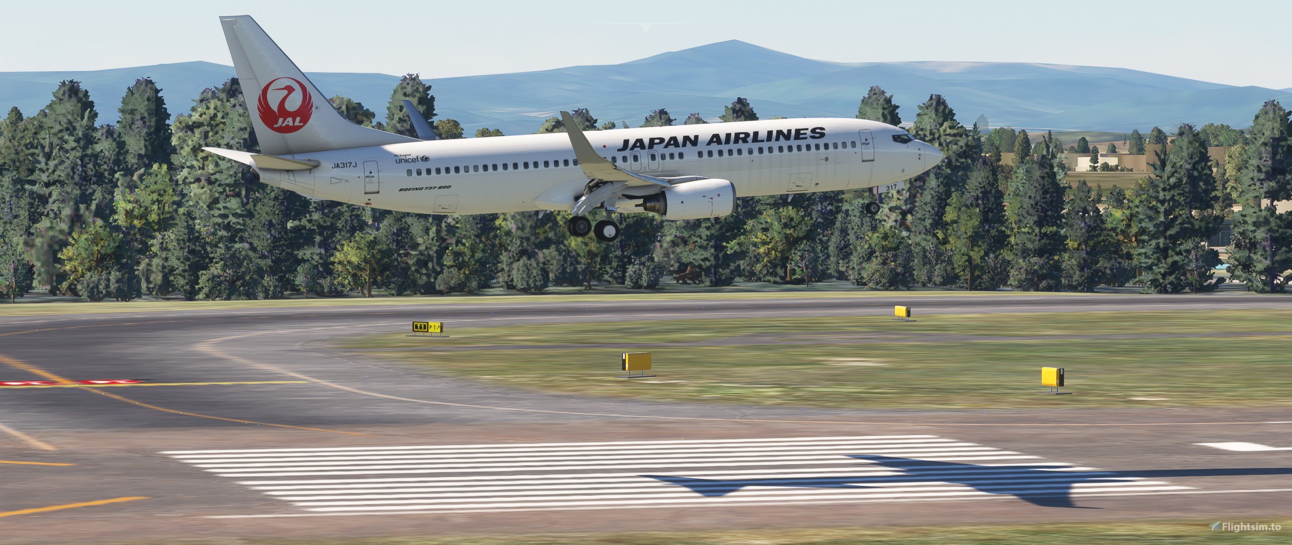 PMDG737-800 JAPAN AIRLINES (JA317J) for Microsoft Flight Simulator