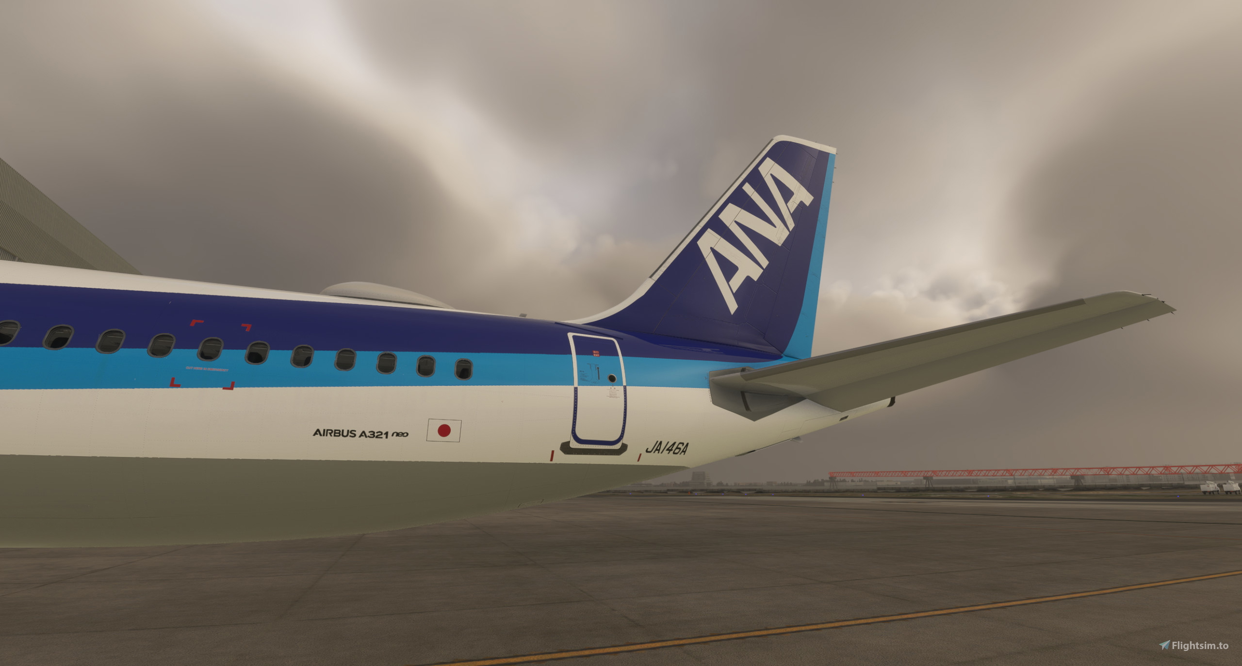 Fslabs A321neo All Nippon Airways JA146A のために Microsoft Flight
