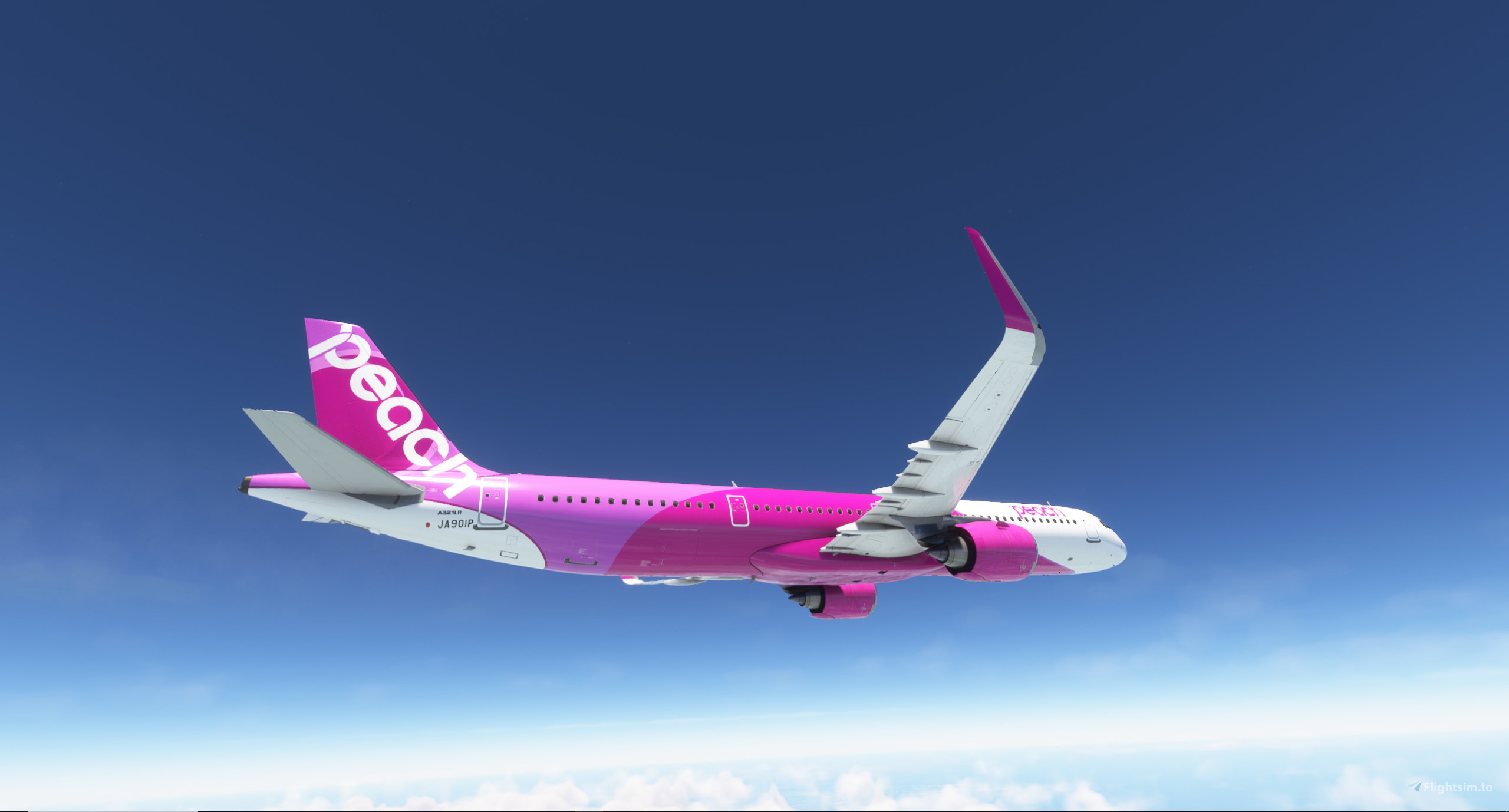 Fslabs A321neo Peach Aviation JA901P for Microsoft Flight