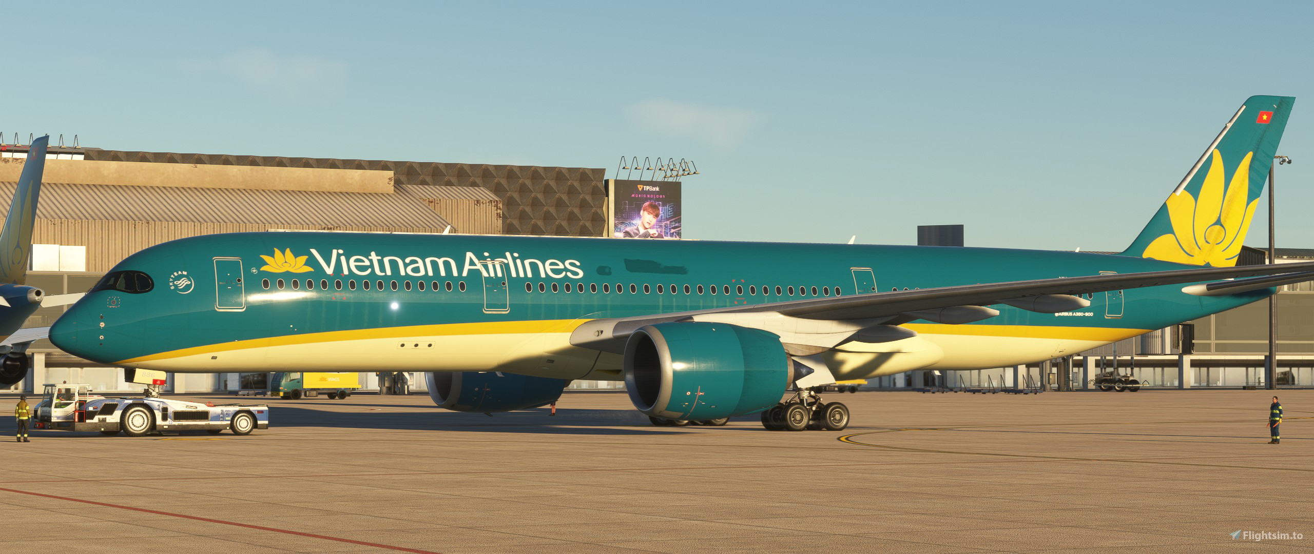 Inibuilds Airbus A350 Vietnam Airlines VN-A886 para Microsoft
