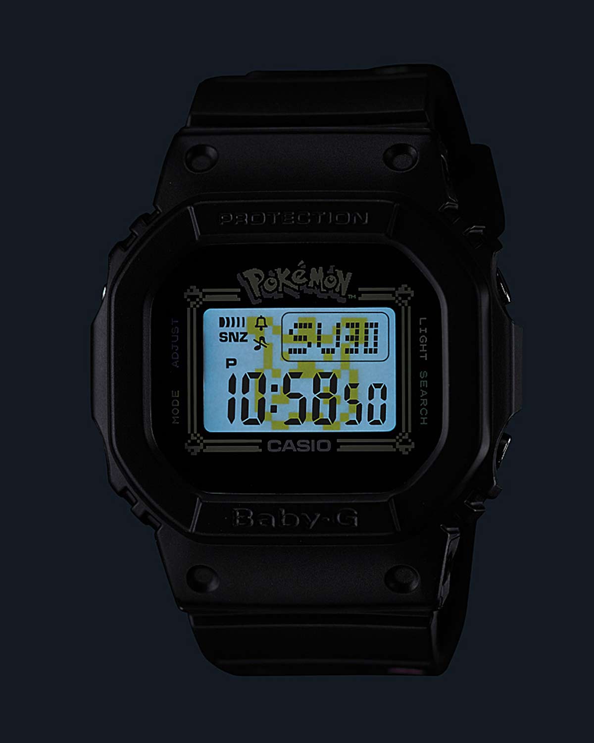 BABY-G×ピカチュウがコラボ！「ポケモン赤・緑」の世界観を時計で再現