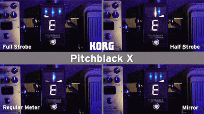 Pitchblack XS Bass - CHROMATIC PEDAL TUNER | KORG (USA)