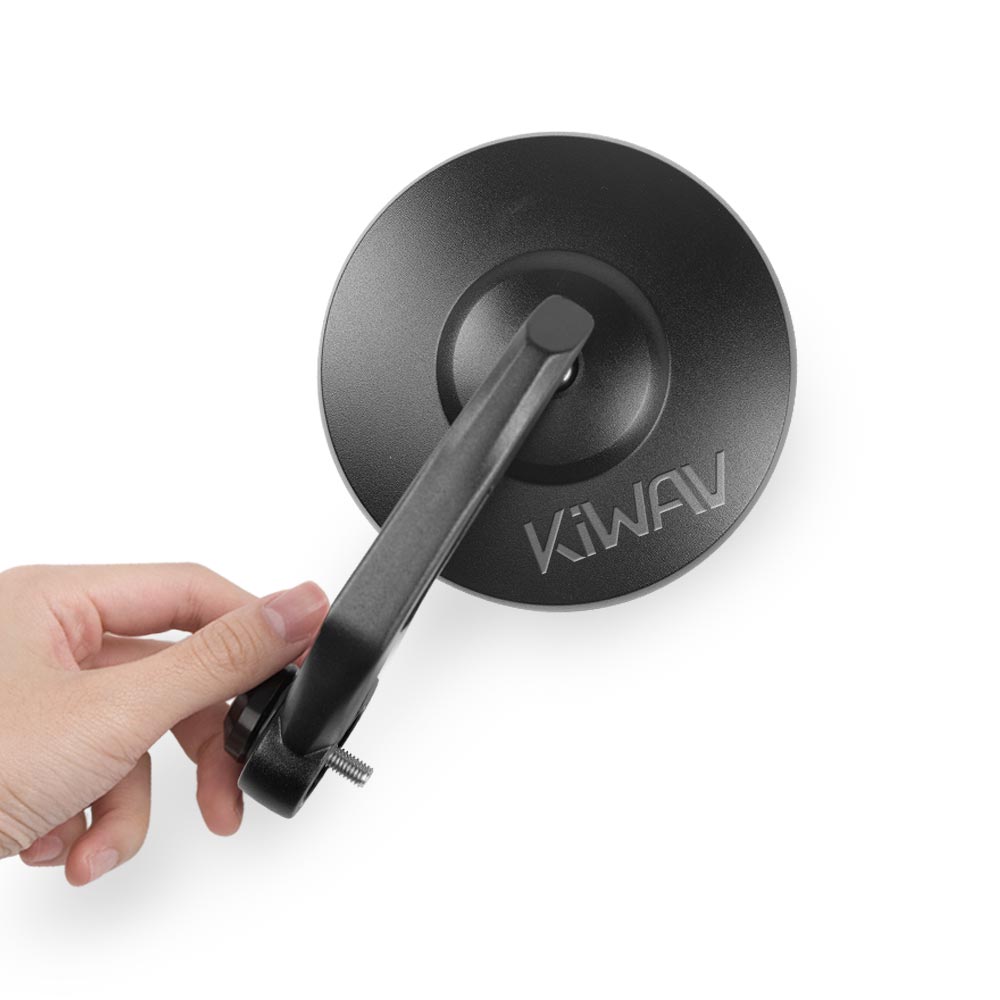 バーエンド: バーエンドミラー ボブ 黒 6mmネジ式 トライアンフ 水冷式