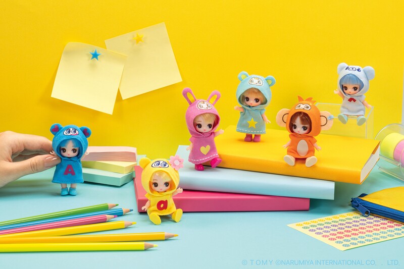 着せ替え人形「リカちゃん」の新シリーズ ミニドール「ぷちリカちゃん