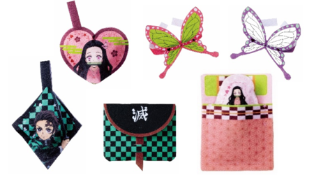 鬼滅の刃」アイテム全15種登場！10月2日（土）から順次発売