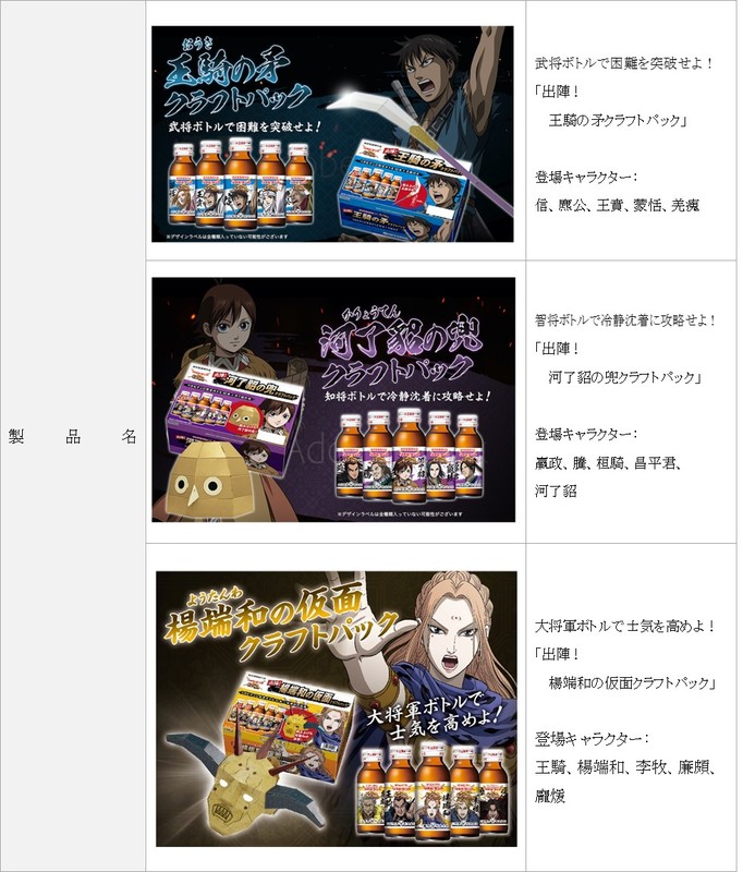 リポビタンD キングダム「出陣！クラフトパック」新発売 | 大正製薬の