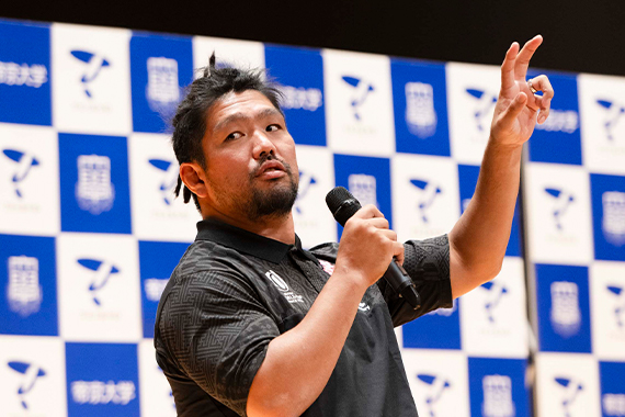 ラグビーワールドカップ2023に出場した帝京大学ラグビー部OBによる報告