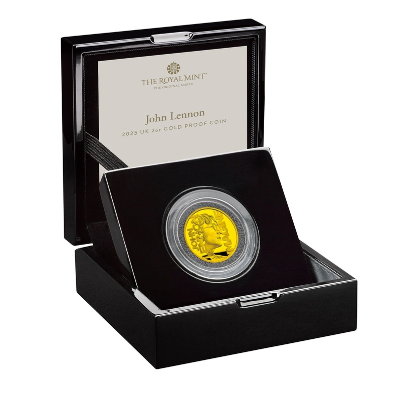 ジョン・レノン 生誕85年記念コイン』4月14日(月)より全国の主要