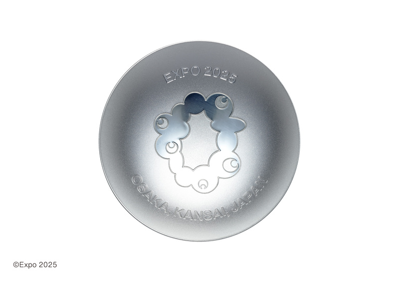 純金・純銀製〕EXPO2025 公式ロゴ 記念御盃を4月1日から受付開始
