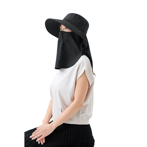 ニーズ 接触冷感 UV＆クールフェイスカバー付き 3WAY帽子｜【ハンズ