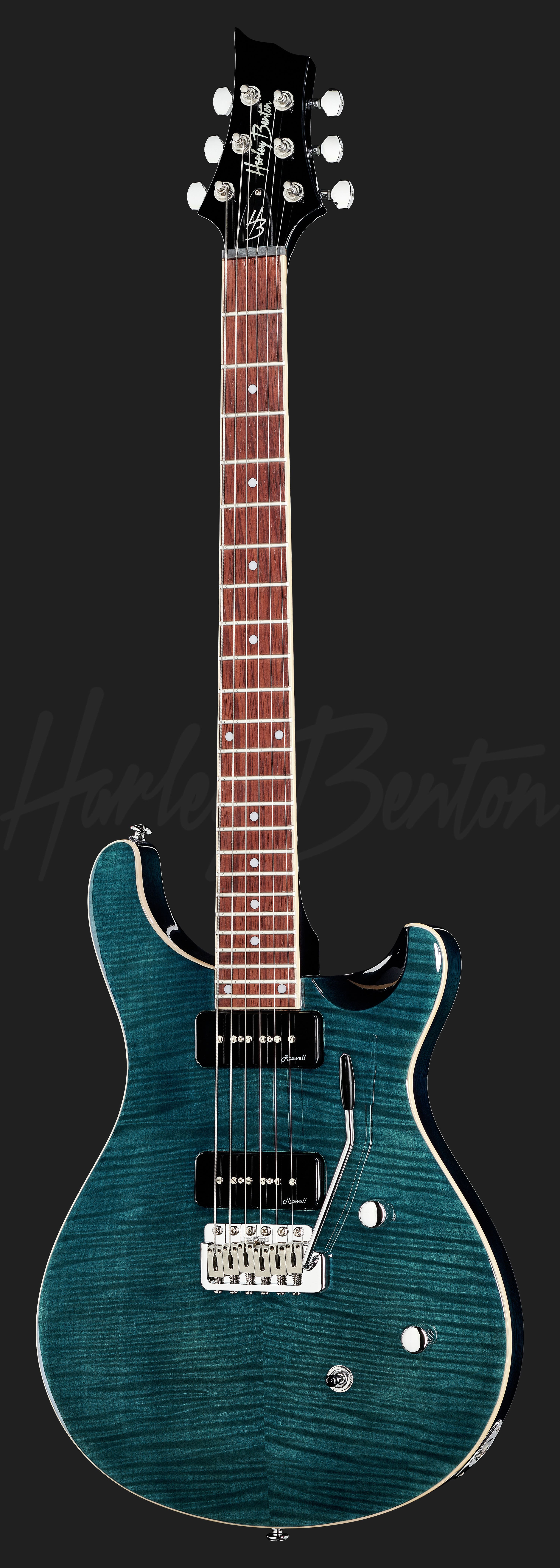 CST-24T P90 Ocean Flame - Harley Benton