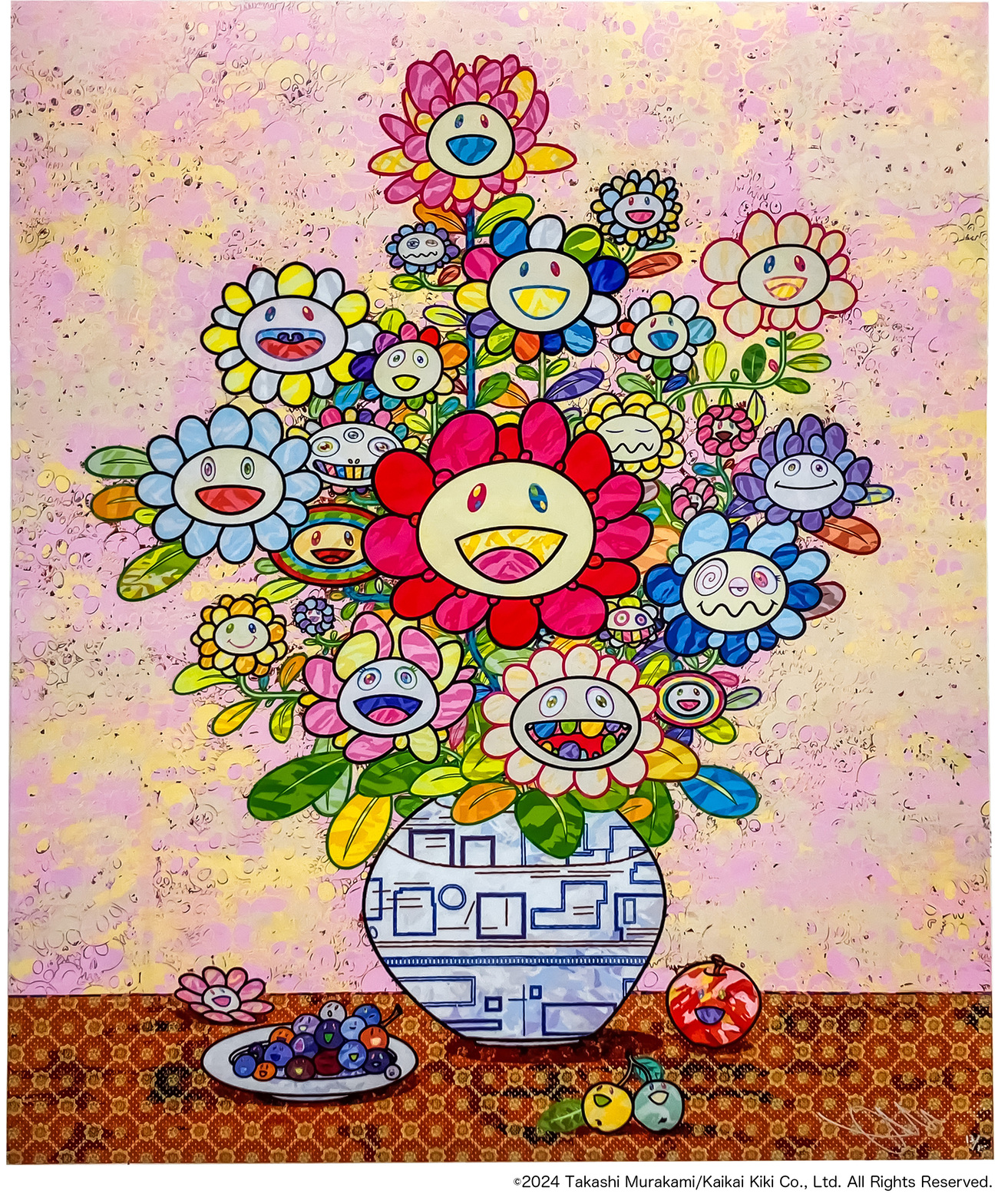 11月21日(木)12時よりWEBショップにて、 村上隆新作直筆サイン入り