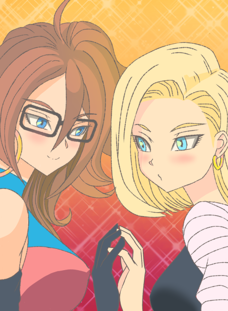 18号さんと21号さん - ibisPaint